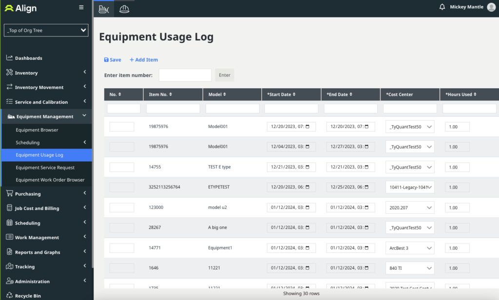 AlignOps dashboard
