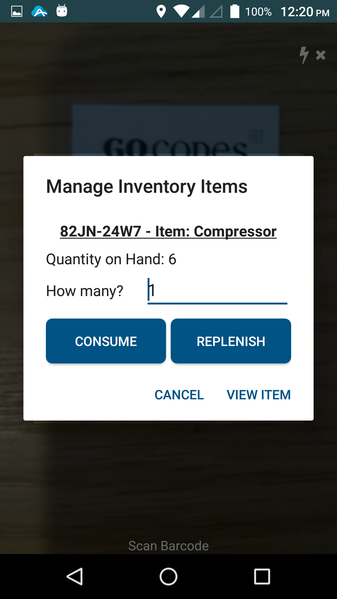 New Feature Using Gocodes To Track Inventory Quantities 3903