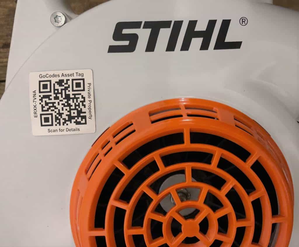 metal label