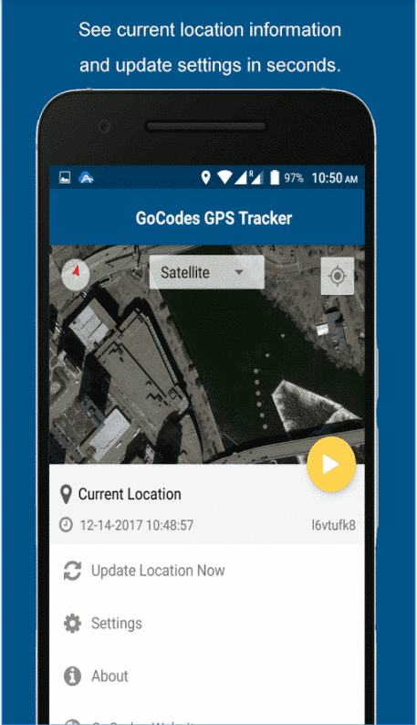 using android hardware to gps track equipment