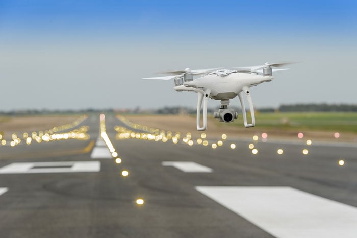 drones in asset tracking