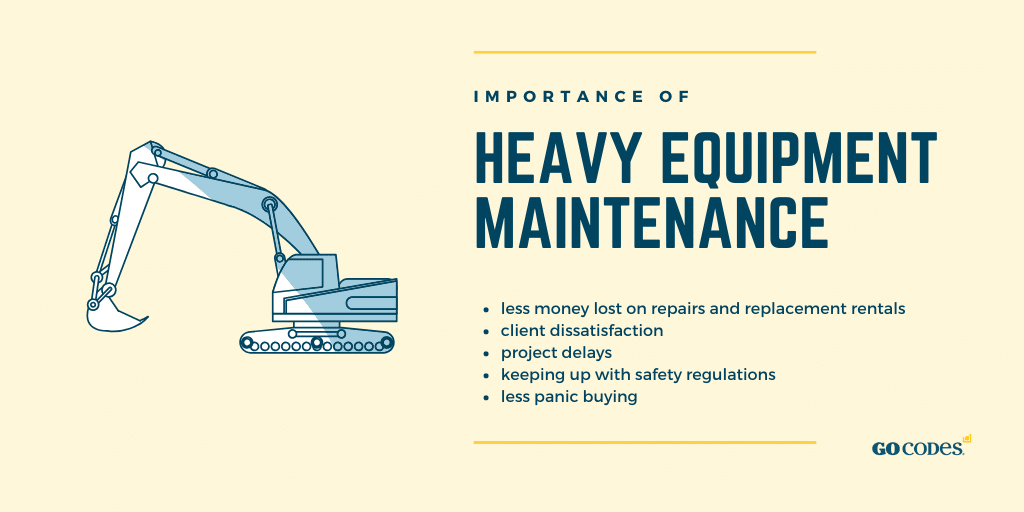 importance of heavy machinery maintenance