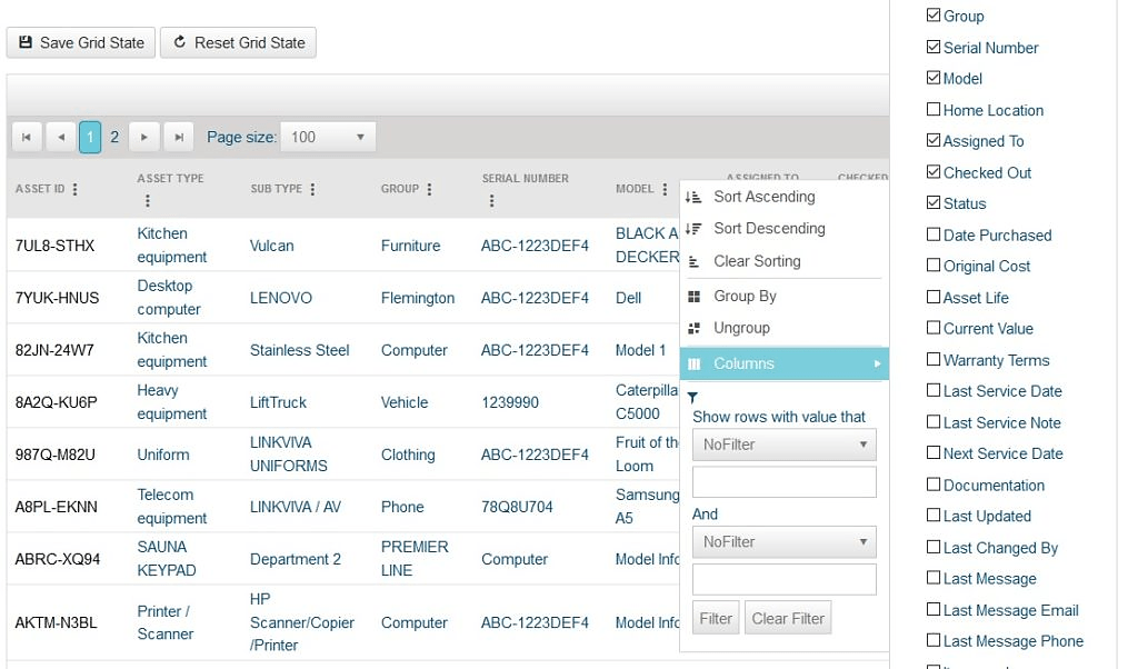 GoCodes dashboard