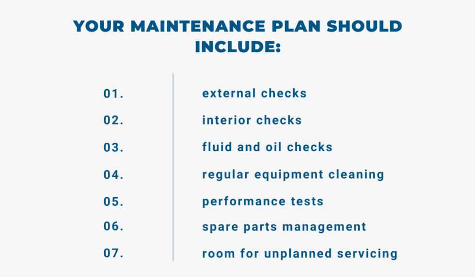 Tips for Creating a Construction Equipment Maintenance Plan