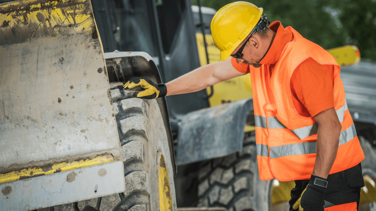 heavy equipment cleaning