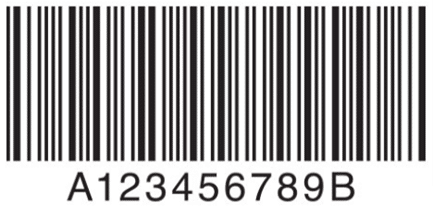 long barcode without numbers