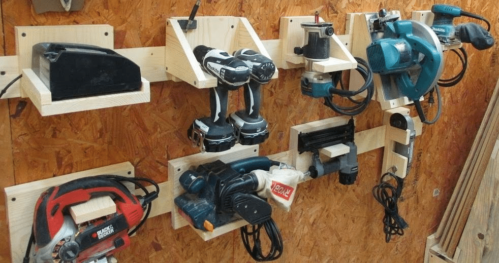 Cordless tools storage ideas hot sale