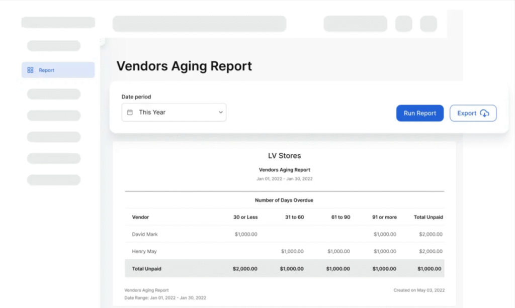 Vencru dashboard