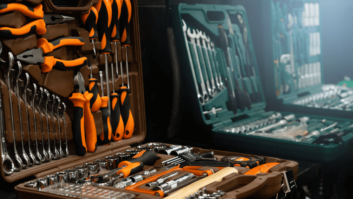 DIY Organiser STORAGE CASE Small Parts Carry Tool Box Screws Craft