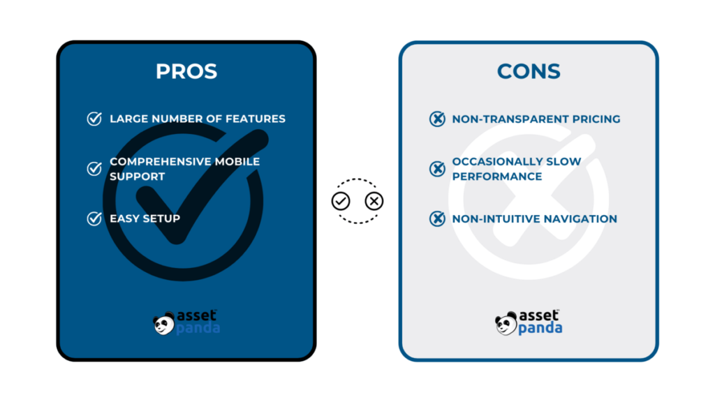 Asset panda pros and cons