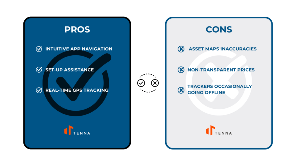 Tenna pros and cons