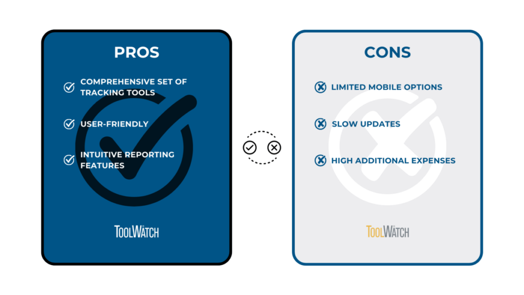 ToolWatch pros and cons