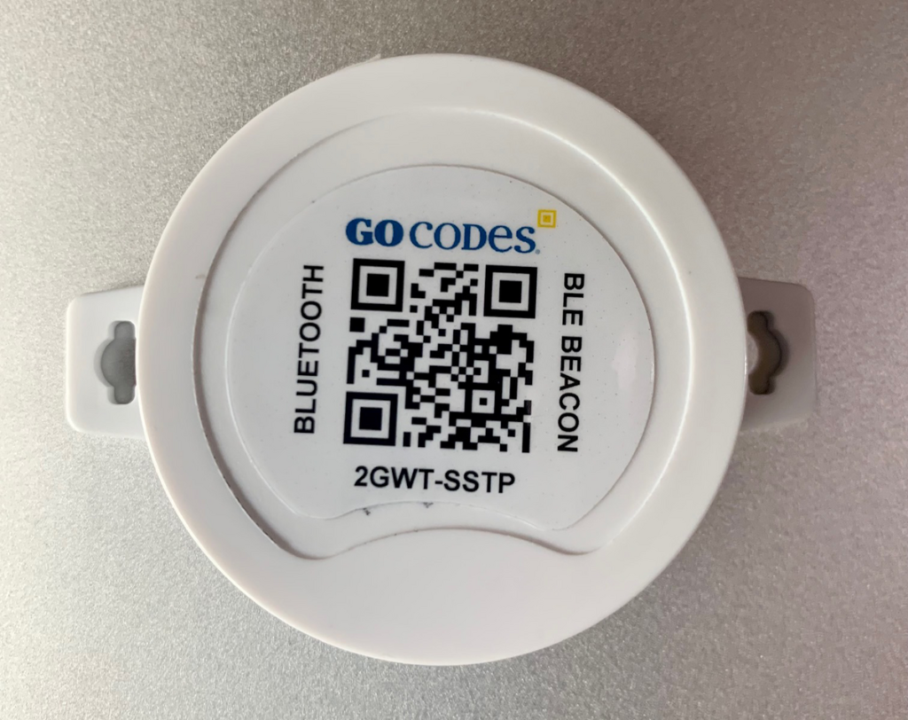 GoCodes Bluetooth beacon