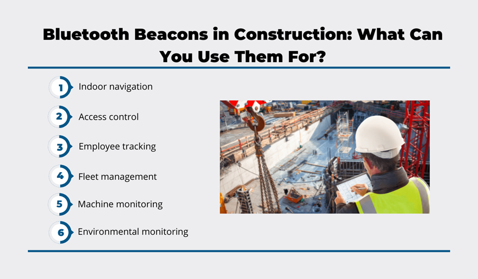 Bluetooth Low Energy (BLE) Construction Uses and Applications