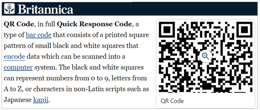 What is QR code (quick response code)?