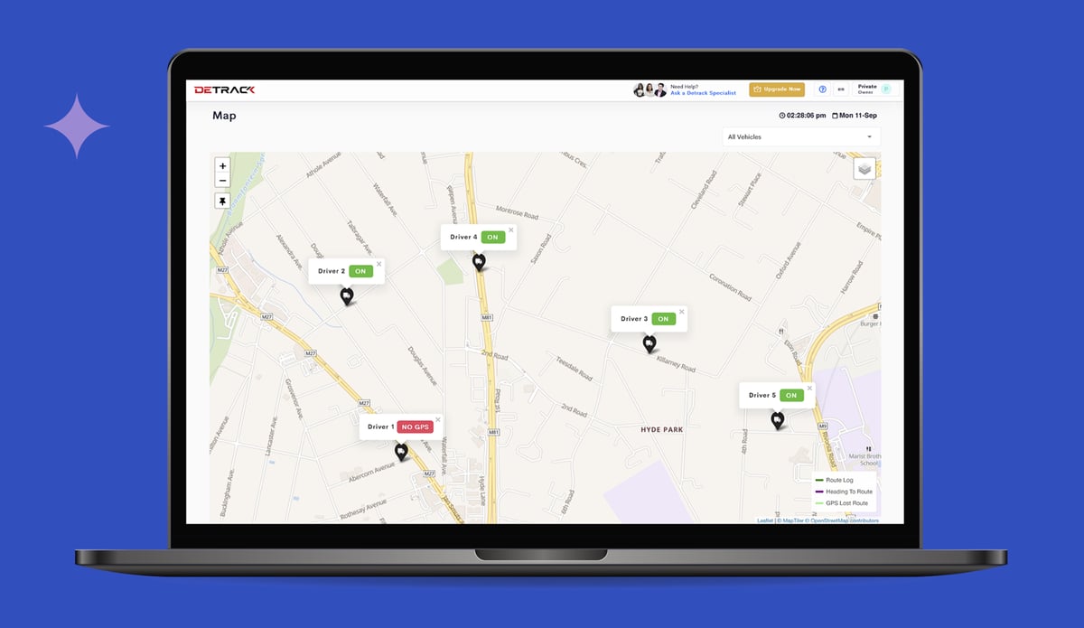 Detrack Demo - Take Control of your Fleet