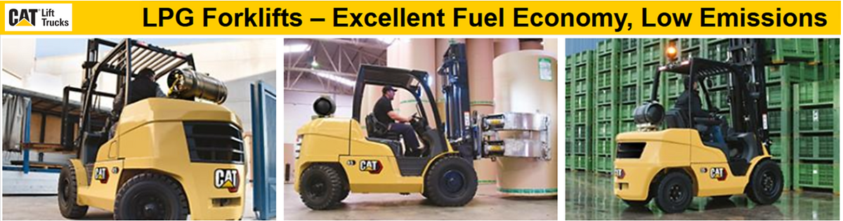 LPG Forklifts: Efficient, Low-Emission