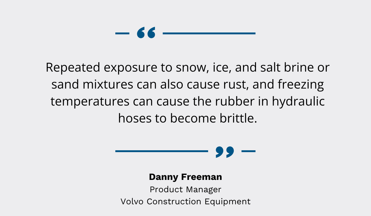 Danny Freeman quote about high humidity accelerates corrosion