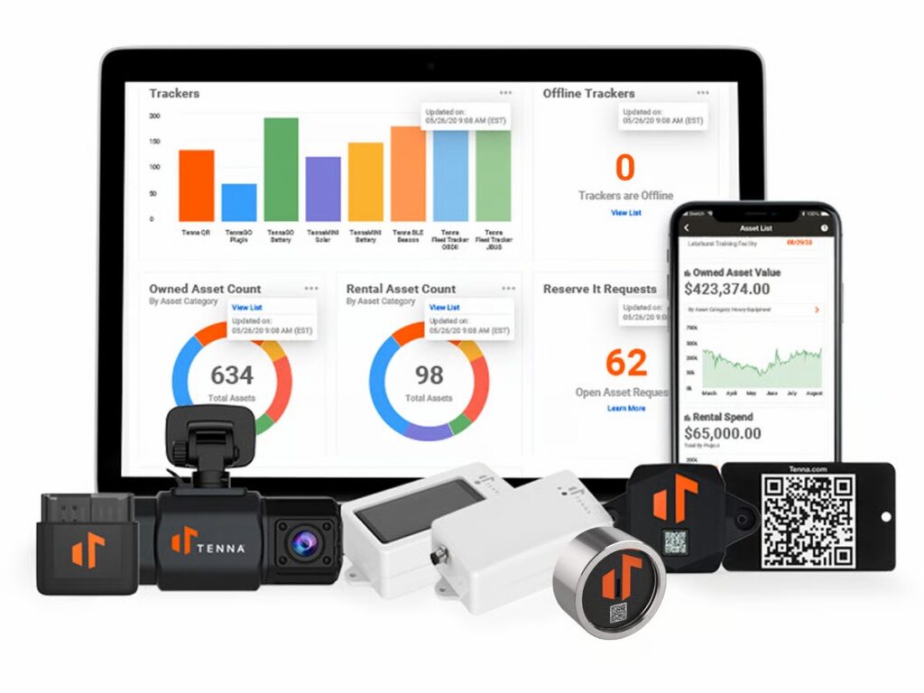 Tenna dashboard