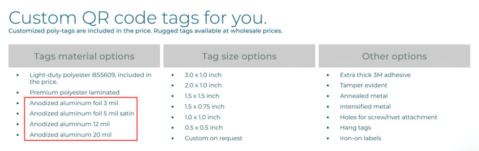 GoCodes dashboard