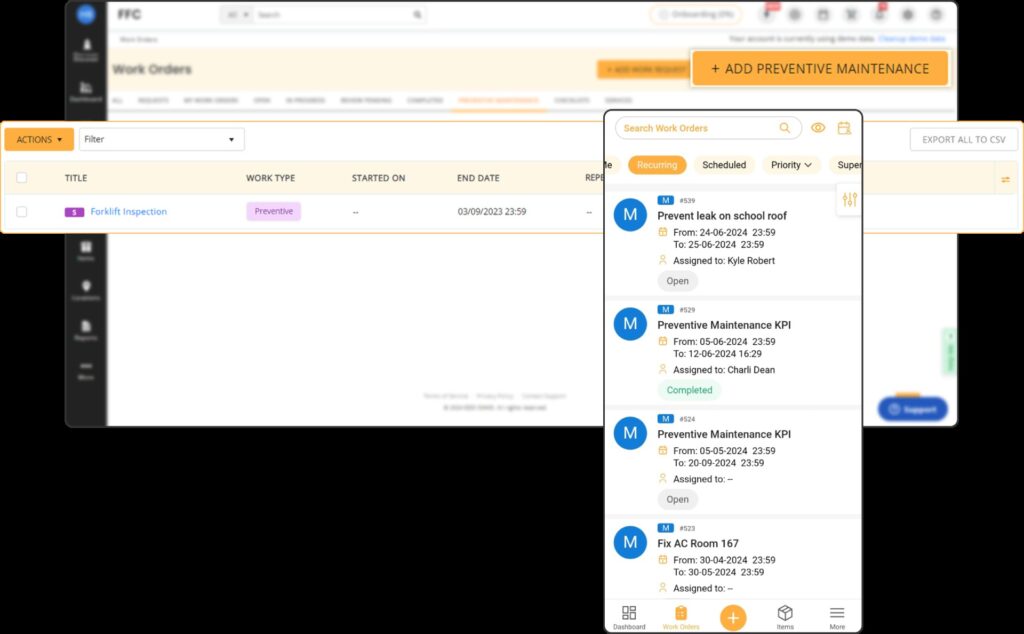 EZO dashboard
