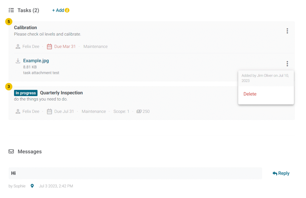 GoCodes dashboard